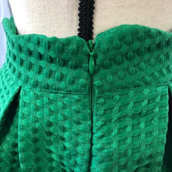Gumuxi emerald green skirt below knee SZ M - Picture 4 of 9